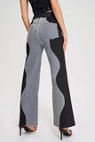 kamames Maryline Wave Spliced Jeans