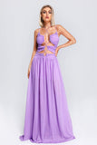 Kamames Alma Cutout Halter Maxi Dress