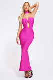 kamames Roline Strapless Maxi Bandage Dress