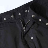 Black 1017 ALYX 9SM Cargo Pants  Men Women Multi Metal Button ALYX Pants Pockets Slightly Loose Trousers T220722