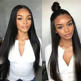 Lace Synthetic Front Wig Simulation Human Hair Lacefront Wigs Brazilian Perruques for Black Women 14~26 Inches RXL88 front s