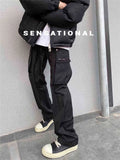 Black 1017 ALYX 9SM Cargo Pants  Men Women Multi Metal Button ALYX Pants Pockets Slightly Loose Trousers T220722