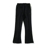 Mens Women Sports Pants Straight Casual Trousers Flared Sweatpants