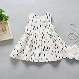 baby dresses newborn babies rain dots cute dress toddler sundress with colorful tassel balls infant child boutique clothing