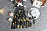 Baby girls summer new Korean version Lace Flower Embroidered cake dress with hat girl's floral summer skirts kids boutiques clothes