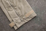 21FW Latest 1:1 High Quality drawn Rope nylon breasted casual trousers pants Loose Sweat pants Streetwear G1208