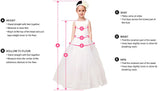 Adorable Ball Gown Toddler Girls Pageant Dresses Lace Appliqued Long Sleeves Flower Girl Dress Crystals Tulle First Communion Gowns