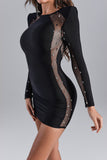 kamames Adah Mesh Mini Bandage Dress