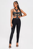 kamames Patti Diamante Bandage Jumpsuit