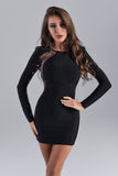 kamames Adah Mesh Mini Bandage Dress