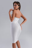 kamames Dionne Diamonate Midi Bandage Dress