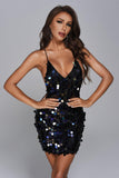 kamames Alison Sequin Mini Dress