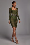 kamames Bathsheba Mesh Bandage Dress