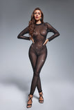 kamames Bria Diamante Mesh Jumpsuits