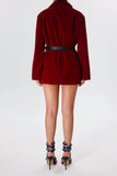 kamames Brie Velvet Blazer Dress