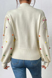 kamames Colorful Yarn Ball Pullover Sweater