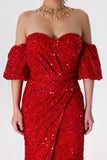 kamames Eileen Sequins Strapless Maxi Dress