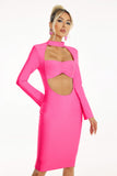 kamames Halle Cut Out Bandage Midi Dress