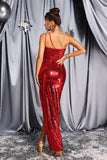 kamames Hayli One-Shoulder Sequin Dress