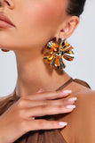 kamames Junya Metal Flower Earrings