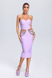 kamames Mako Cutout Bandage Midi Dress