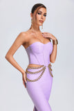 kamames Mako Cutout Bandage Midi Dress