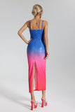 kamames Margo Gradient Sequins Dress