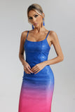 kamames Margo Gradient Sequins Dress