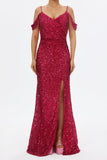 kamames Marie Sequins Maxi Dress