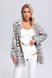 kamames Martine Sequin Printed Blazer