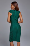 kamames Maxwell Bandage Midi Dress - Green