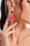 kamames Myrna Heart Shape Earrings