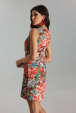 kamames Nadia Flower Print Midi Dress