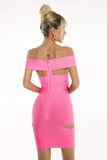 kamames Prima Strapless Bandage Mini Dress