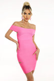 kamames Prima Strapless Bandage Mini Dress