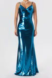 kamames Samantha Metallic Maxi Dress