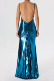 kamames Samantha Metallic Maxi Dress