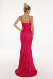 kamames Serge Sequins Maxi Dress