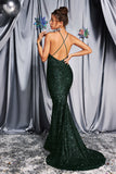 kamames Sila Halterneck Sequin Maxi Dress