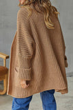 kamames Solid Open Front Long Cardigan