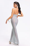 kamames Spring Diamante Maxi Dress