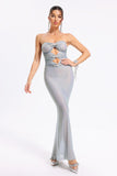 kamames Spring Diamante Maxi Dress