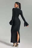 kamames Virginie Diamante Bandage Maxi Dress