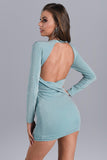 kamames Vitaliia Backless Mini Dress