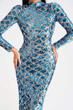 kamames Loga Sequin Midi Dress