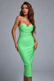 kamames Salimi Midi Bandage Dress - Green