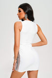 kamames Griey Diamante Mini Bandage Dress