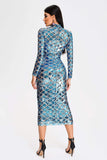 kamames Loga Sequin Midi Dress