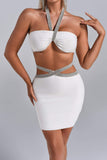 kamames Varna Cutout Mini Bandage Dress