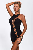 kamames Affery Lace Up Mini Dress